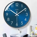 Blue Wall Clock​