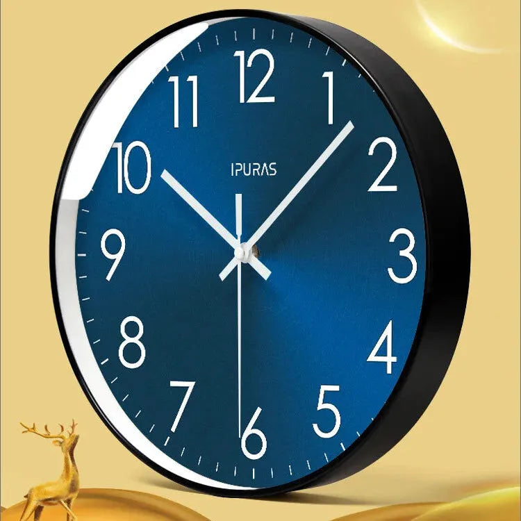 Blue Wall Clock​