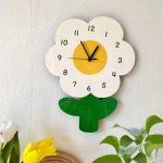 Floral Wall Clock