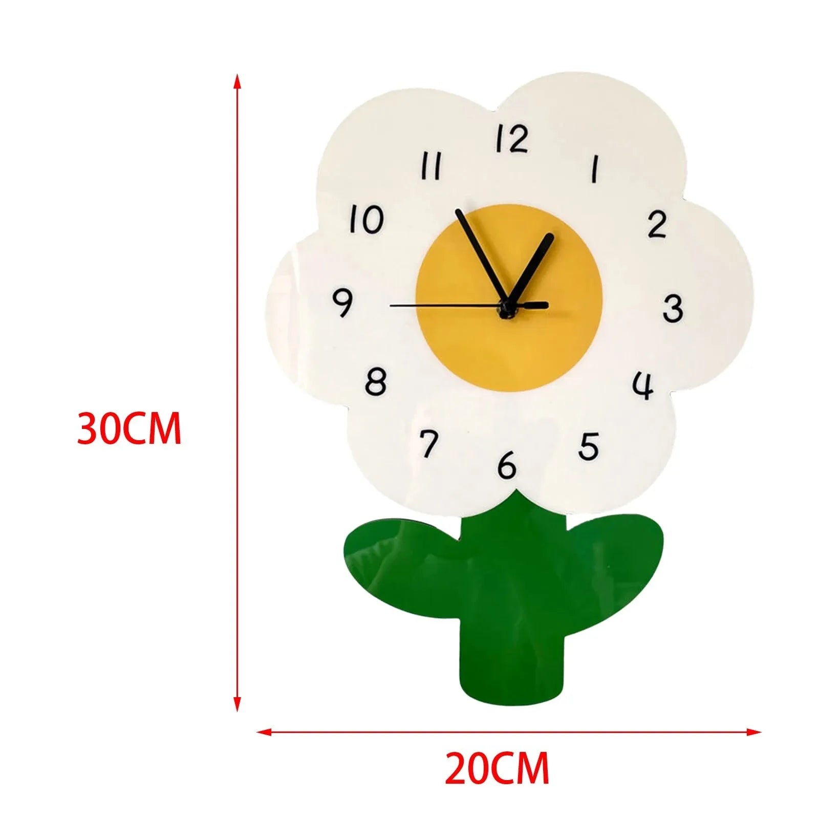 Floral Wall Clock - Image 3