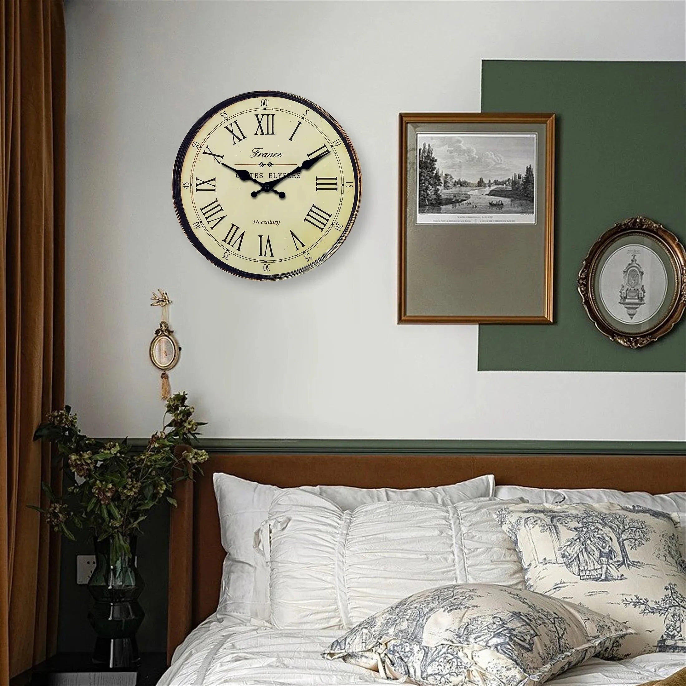 french wall clock