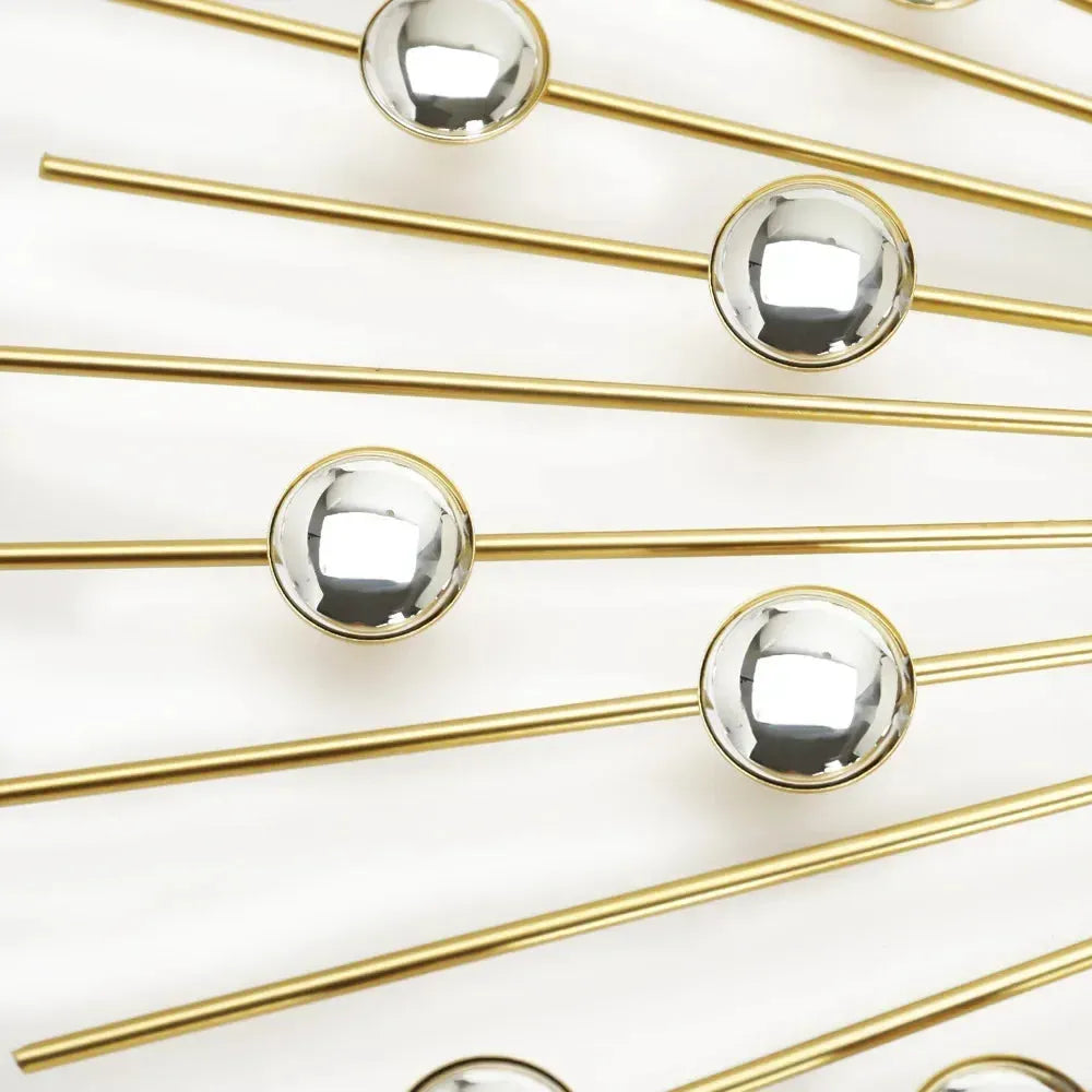 Gold Wall Clock - Image 3