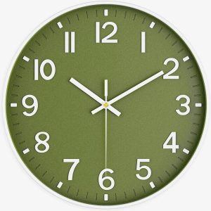 Green Wall Clock