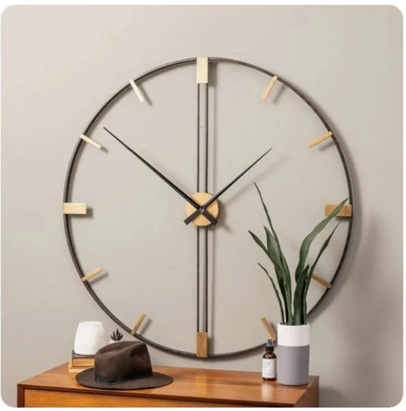 Iron Wall Clock