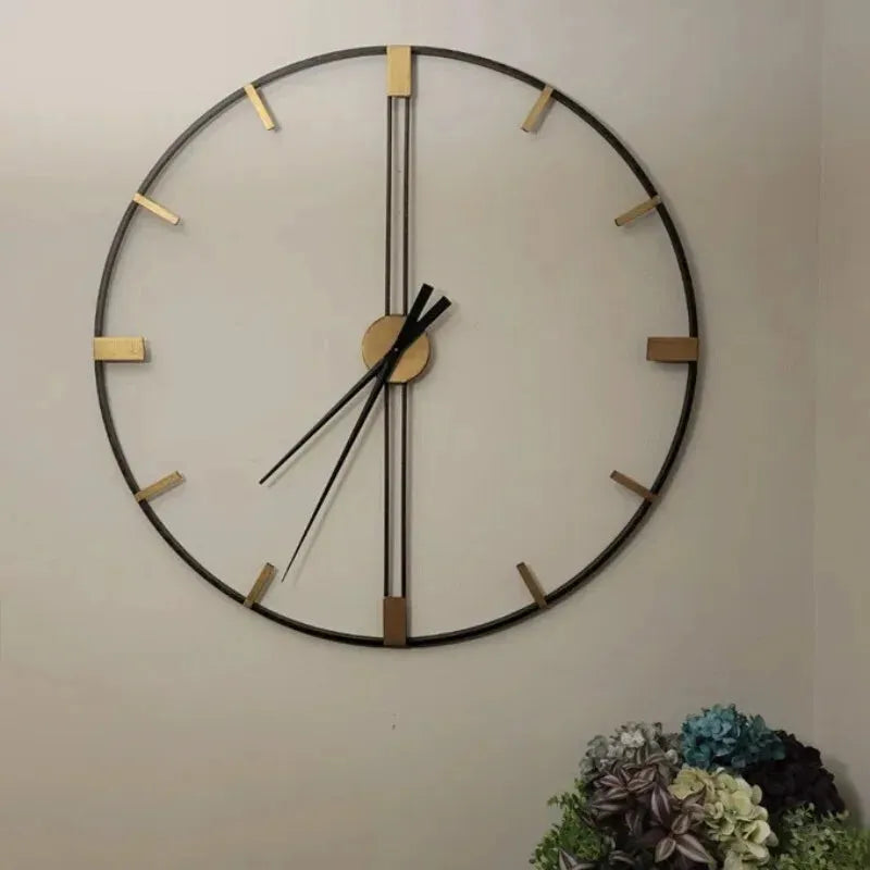 Iron Wall Clock