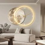 Moon Wall Clock