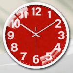 Red Wall Clock