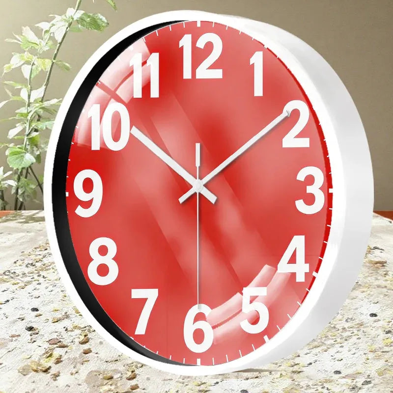 Red Wall Clock