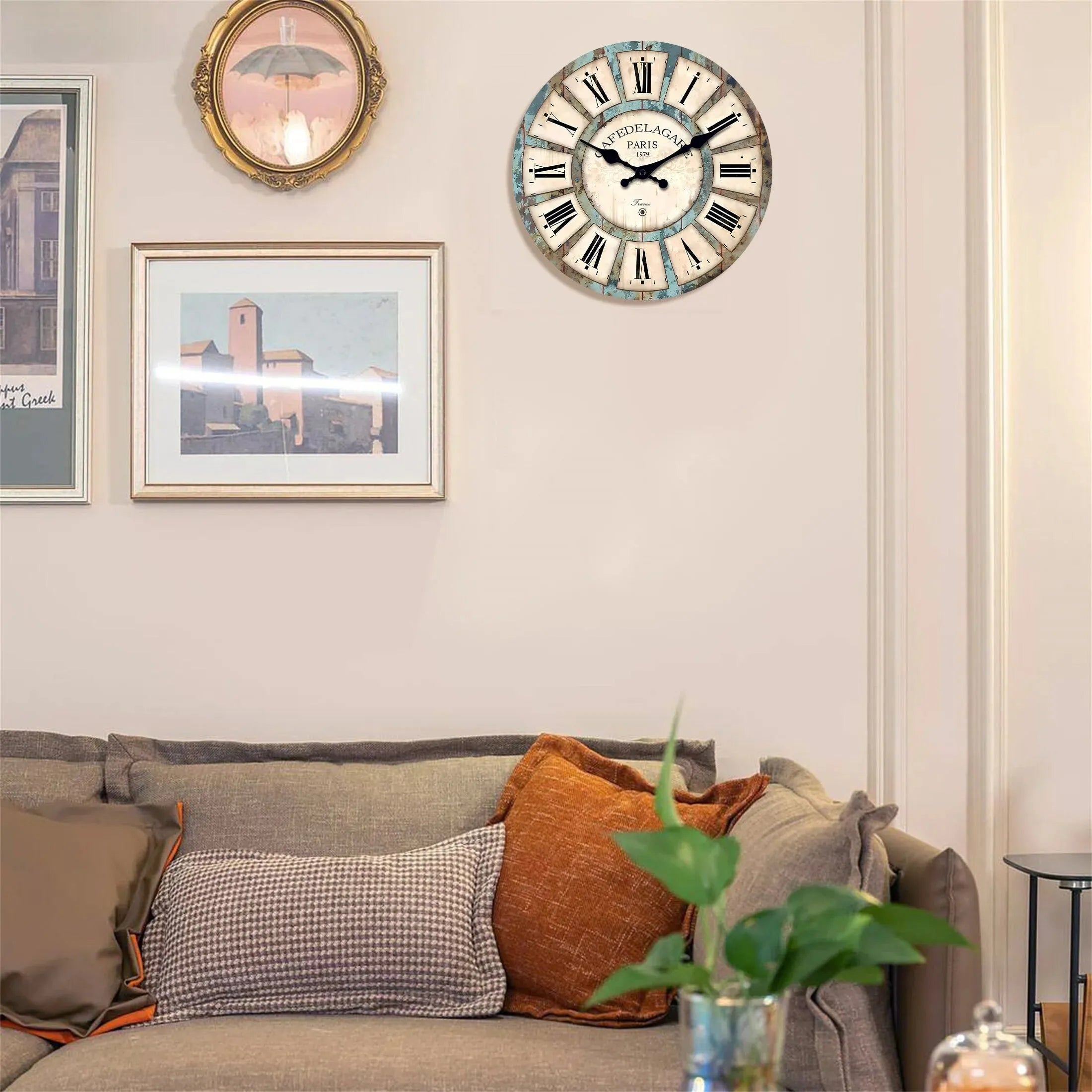 Rustic Wall Clock - Image 3