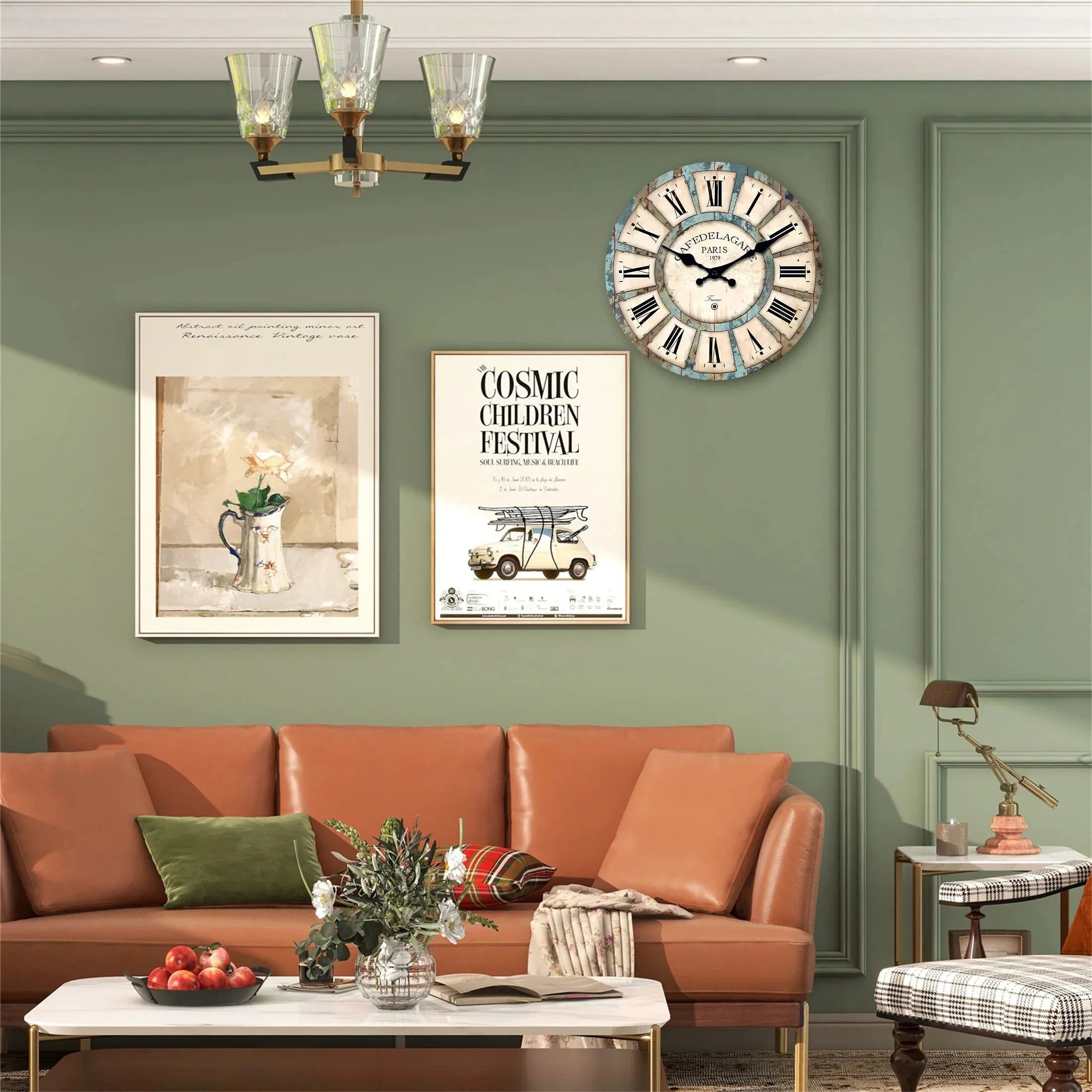 Rustic Wall Clock - Image 4